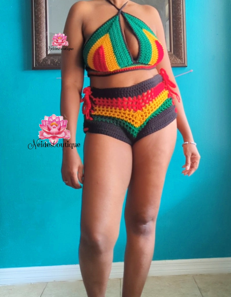 rasta bralette