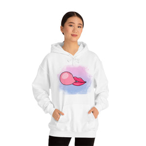 Bubble Gum kiss Hoodie, Summer Bubblegum shirt, Birthday gift for her, Galantine gift for her, best friend gift,birthday vacation,Unisex