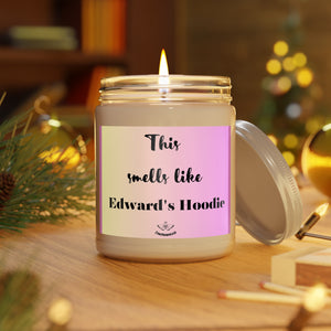 This smells like Edward's hoodie candle,best friend gift,Vanilla scented candle,hand-poured candle, Bella Christmas gift,Scented Can