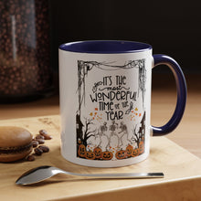 Halloween Mug spooky season mug it's the most wonderful time of the year mug fall leaves and spiders Coffee Mug Christmasgift Funny bestie