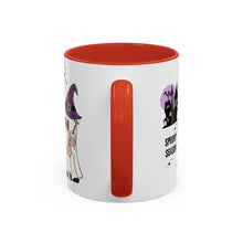 Spooky season mug Halloween Mug spooky season mug witchy ghost mug orange Haunted house mug bats Coffee Mug Christmas gift Funny bestie Mug