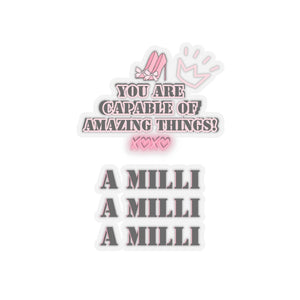 Millionaire sticker page Girlboss sticker motivational sticker bossbabe bestie sticker leprechaun stickers bestfriend boss gift sticker