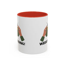 Knitting weekending mug coffee lover weekending vibes mug Coffee Mug swift Funny Coffee Cup Cat Lady Gift Cat Lover Gift Cat Mom christmas
