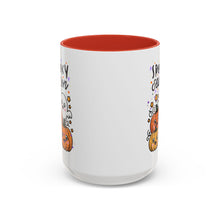 Cute Ghost Halloween Mug spooky season mug Spooky season mug of the year mug fall leaves and spiders Coffee Mug Christmas gift Funny bestie