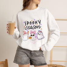 Halloween Season sweater Cute spooky ghosts sweater spooky season sweatshirt birthday gift Halloween Sweatshirt   best friend gift Unisex