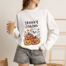 Halloween Season sweater Spooky season fall ghost sweater pumpkin lover gift birthday gift Halloween Sweatshirt   best friend gift Unisex