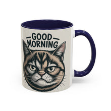 Grumpy cat mug good morning cat Coworker gift Christmas mug Funny cat mug cat lover Mug cat lovers coffee mug Catlady gift Cat mom pet owner