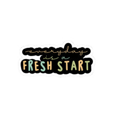 Everyday is a fresh start sticker Consistency is better than perfection sticker Planner motivational  bestie sticker motivational stickers