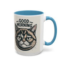 Grumpy cat mug good morning cat Coworker gift Christmas mug Funny cat mug cat lover Mug cat lovers coffee mug Catlady gift Cat mom pet owner