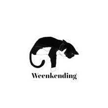 Cat Weekending sticker sleeping Cat sticker yarn lover sticker funny cat sticker relaxing cat gift cat lover gift for her bestfriend sticker