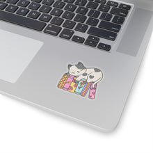 Karma is cat sticker funny cats books gift cat lover gift for her bestfriend gift Kiss-Cut Stickers Halloween stickers rainbow sticker moon