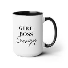 Girl boss energy mug Bossbabe Christmas mug gift for mom gift mug Floral mug gift for her Mug funny gift for wife Coffee Mug Christmas gift