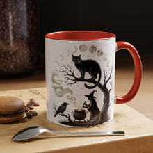 Halloween witchy mug Mystical moon phases mug Witchy vibes gift magical hands Magic lover Mug Cat Gift for coffee mug Cat mom Christmas