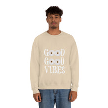 Good Vibes Sweatshirt, Unisex Heavy Blend™ Crewneck Sweatshirt