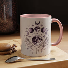 Celestial mug Mystical moon mug Witchy vibes gift magical hands Magic lover Mug Cat Gift for cat lovers coffee mug Cat mom Christmas gift