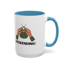Knitting weekending mug coffee lover weekending vibes mug Coffee Mug swift Funny Coffee Cup Cat Lady Gift Cat Lover Gift Cat Mom christmas