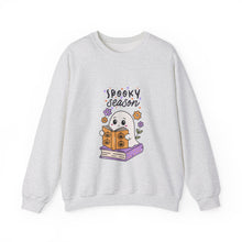 Halloween Season sweater Spooky season fall ghost sweater book lover gift birthday gift Halloween Sweatshirt   best friend gift Unisex
