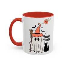 Spooky season mug Halloween Mug spooky season mug witchy ghost mug orange moon mug bats Coffee Mug Christmas gift Funny bestie Mug broom mug