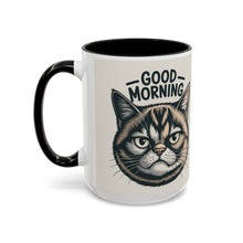 Grumpy cat mug good morning cat Coworker gift Christmas mug Funny cat mug cat lover Mug cat lovers coffee mug Catlady gift Cat mom pet owner