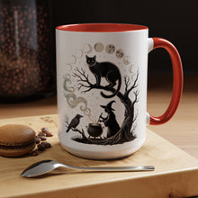 Halloween witchy mug Mystical moon phases mug Witchy vibes gift magical hands Magic lover Mug Cat Gift for coffee mug Cat mom Christmas