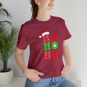 Cat Hohoho Christmas shirt funny dog Christmas tee Matching Family Christmas Shirt Family Christmas Shirt Matching Xmas Tees Custom