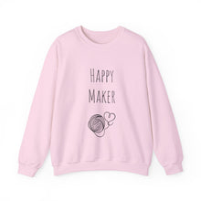 Happy maker sweater Crochet all day sweater valentines Day sweatshirt happy maker gift best friend gift for her shirt unique holiday gift
