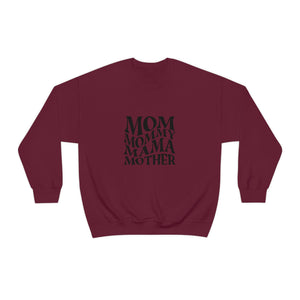 Mama Mother Mom sweatshirt, Gift for mom, Christmas gift for her, workout clothes, yoga wear for her, for him,Birthday gift for her,Galantine travel sweatshirt, Unisex Heavy Blend