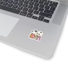 Karma is cat sticker funny cats books gift cat lover gift for her bestfriend gift Kiss-Cut Stickers Halloween stickers rainbow sticker moon