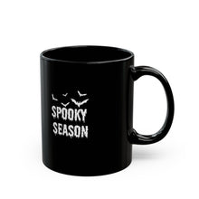 Spooky Season Black Mug Halloween Coffee Cup Fall Decor, Gift for Witch Lovers, Pumpkin Spice Mug fall lover spooky halloween Christmas gift