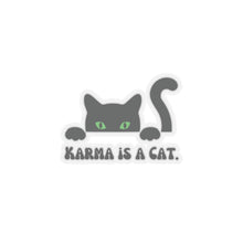 Karma is cat sticker funny swift gift cat lover gift for her bestfriend gift Kiss-Cut Stickers Halloween stickers bearrainbow sticker moon