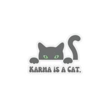 Karma is cat sticker funny swift gift cat lover gift for her bestfriend gift Kiss-Cut Stickers Halloween stickers bearrainbow sticker moon