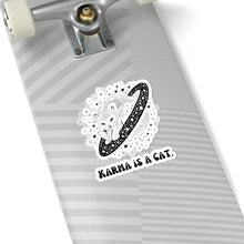 Karma is cat sticker Celestial funny swift gift cat lover gift for her bestfriend gift Kiss-Cut Stickers Halloween sticker scrapbook sticker