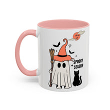 Spooky season mug Halloween Mug spooky season mug witchy ghost mug orange moon mug bats Coffee Mug Christmas gift Funny bestie Mug broom mug