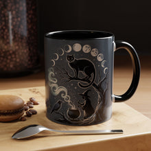 Halloween witchy mug Mystical moon phases mug Witchy vibes gift magical hands Magic lover Mug Cat Gift for coffee mug Cat mom Christmas