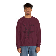 For those who come after sweater clair gift sweater fall sweater birthday gift Halloween Sweatshirt  shirt sweater best friend gift Unisex