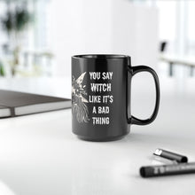 Halloween mug Witchy gift Spooky things mug I like spooky this and word fuck funny gift best friend gift Christmas Black Mug (11oz, 15oz)