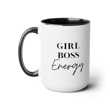 Girl boss energy mug Bossbabe Christmas mug gift for mom gift mug Floral mug gift for her Mug funny gift for wife Coffee Mug Christmas gift