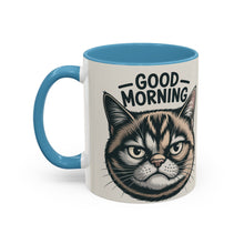 Grumpy cat mug good morning cat Coworker gift Christmas mug Funny cat mug cat lover Mug cat lovers coffee mug Catlady gift Cat mom pet owner