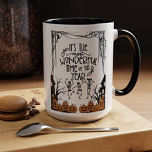 Halloween Mug spooky season mug it's the most wonderful time of the year mug fall bats and spiders Coffee Mug Christmasgift Funny bestie Mug