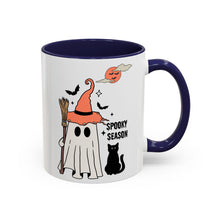 Spooky season mug Halloween Mug spooky season mug witchy ghost mug orange moon mug bats Coffee Mug Christmas gift Funny bestie Mug broom mug