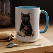 Black cat crocheting blanket mug Funny cat lover Mug Cat yarn lover Gift for cat lovers Cat lover mug Cat lady gift Catmom present Pet owner