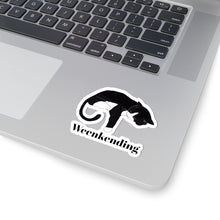 Cat Weekending sticker sleeping Cat sticker yarn lover sticker funny cat sticker relaxing cat gift cat lover gift for her bestfriend sticker