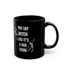 Halloween mug Witchy gift Spooky things mug I like spooky this and word fuck funny gift best friend gift Christmas Black Mug (11oz, 15oz)