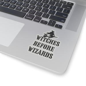 Witches before wizards sticker funny witch gift funny mom gift bestfriend gift Kiss-Cut Stickers Halloween stickers bearrainbow sticker