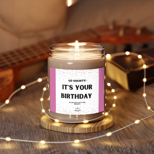 Birthday party candle, best friend birthday gift,Vanilla scented candle,hand-poured candle, Bella Christmas gift,Scented Can