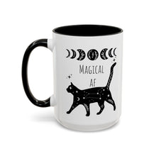 Magical Af mug Black Cat Lover Celestial moon gift Halloween gift Christmas mug gift for mom gift mug gift for him gift for wife Coffee Mug