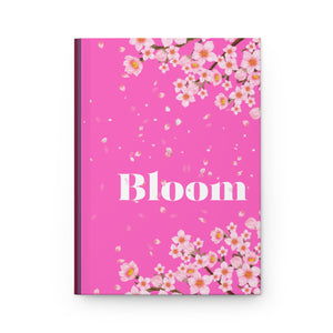 Bloom Cherry Hardcover Journal Matte, bullet journal, planner, pink notebook