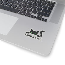Karma is cat sticker funny swift gift cat lover gift for her bestfriend gift Kiss-Cut Stickers Halloween stickers bearrainbow sticker moon