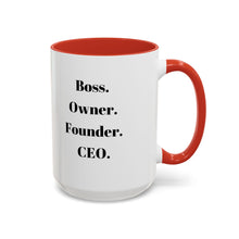 Boss owner mug CEO vibes mug boss gift for her for him mug office funny gift best friend gift Christmas humour gift Coffee Mug(11, 15oz)
