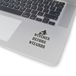 Witches before wizards sticker funny witch gift funny mom gift bestfriend gift Kiss-Cut Stickers Halloween stickers bearrainbow sticker